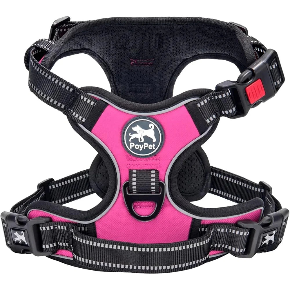 CN Fujian No Pull Reflective Dog Harness Soft Padded Vest