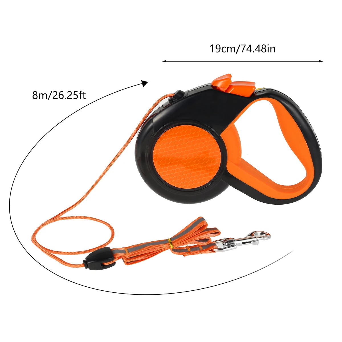 Willstar Retractable Dog Leash Heavy Duty Reflective Tape