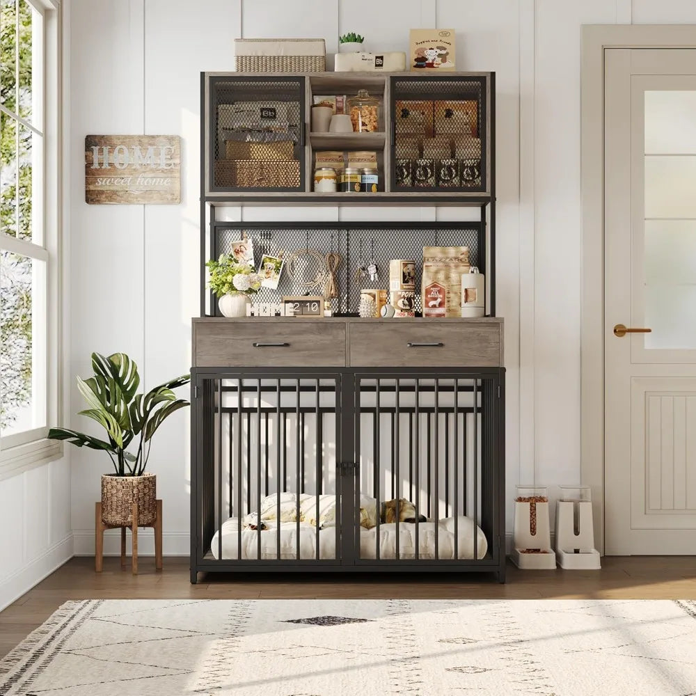 Hign Concerned Chemical Dog Crate Furniture Indoor Kennel