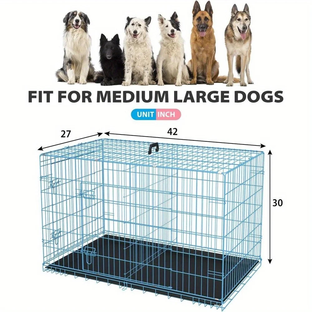 Hign-concerned Chemical Folding Wire Kennel for Large Dogs