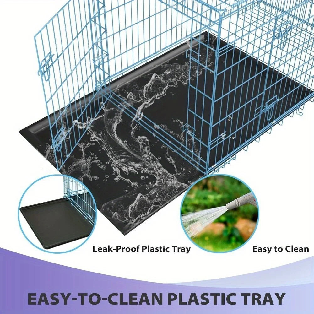 Hign-concerned Chemical Folding Wire Kennel for Large Dogs