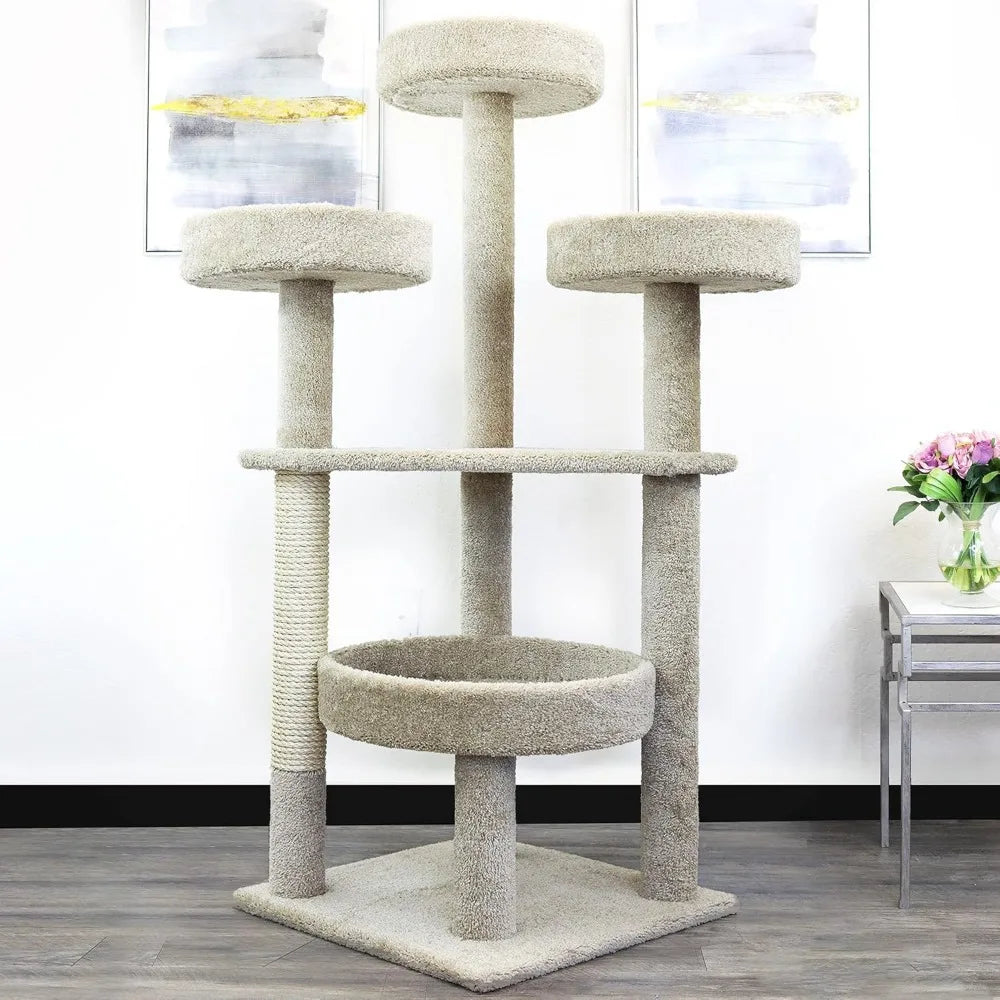 Prestige Maine Coon Cat Tree Tower Cat Condo Shelves