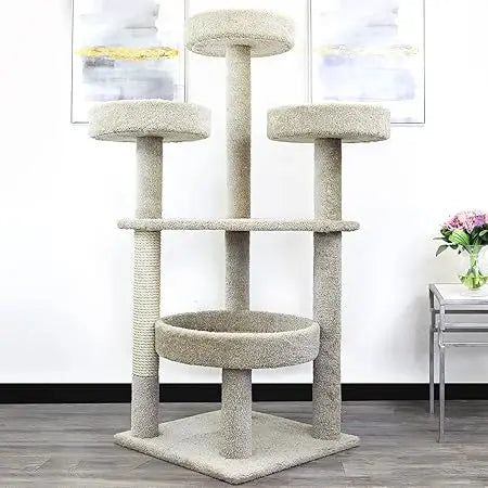 Prestige Maine Coon Cat Tree Tower Cat Condo Shelves