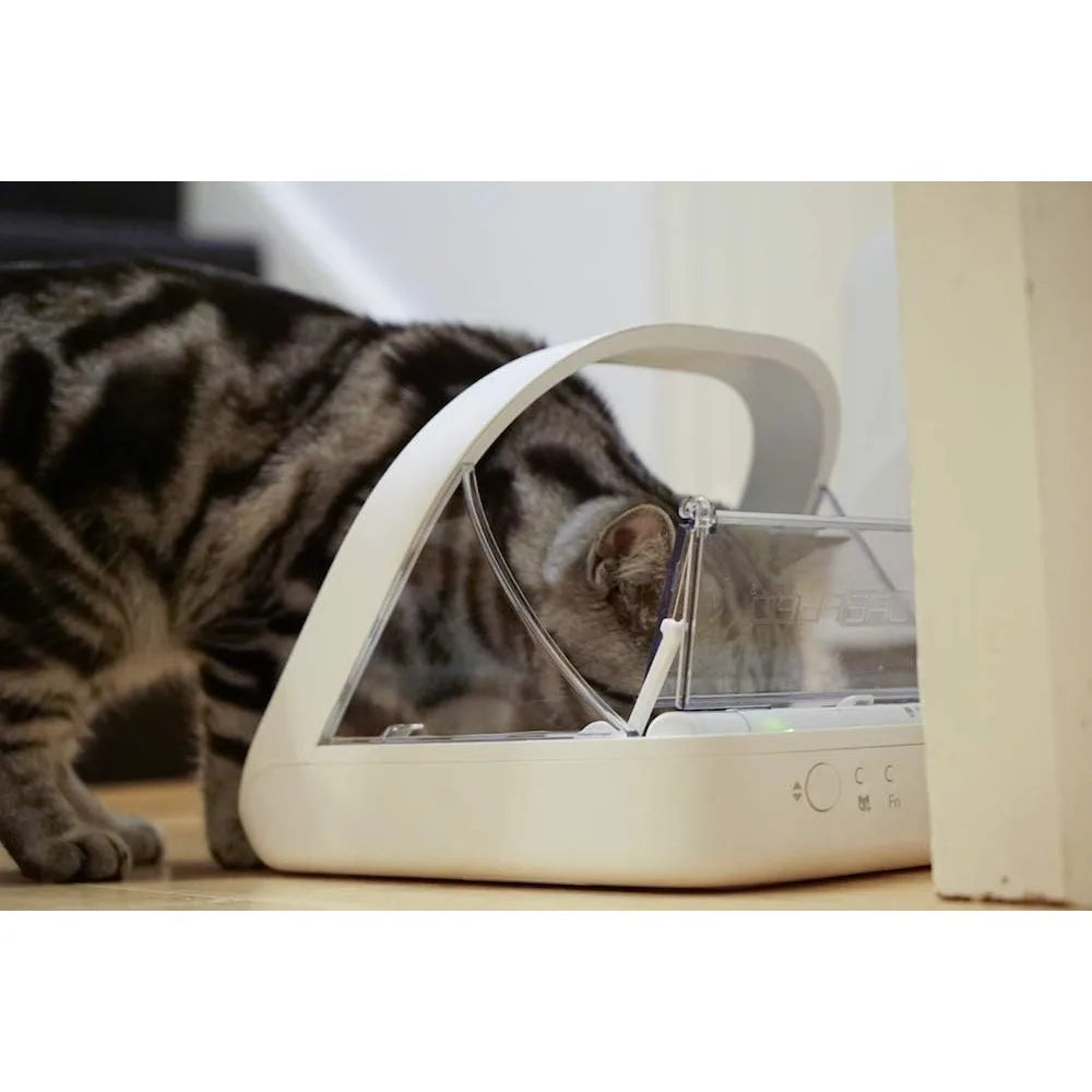 Hign-concerned Microchip Selective Automatic Pet Feeder for Multiple Pets