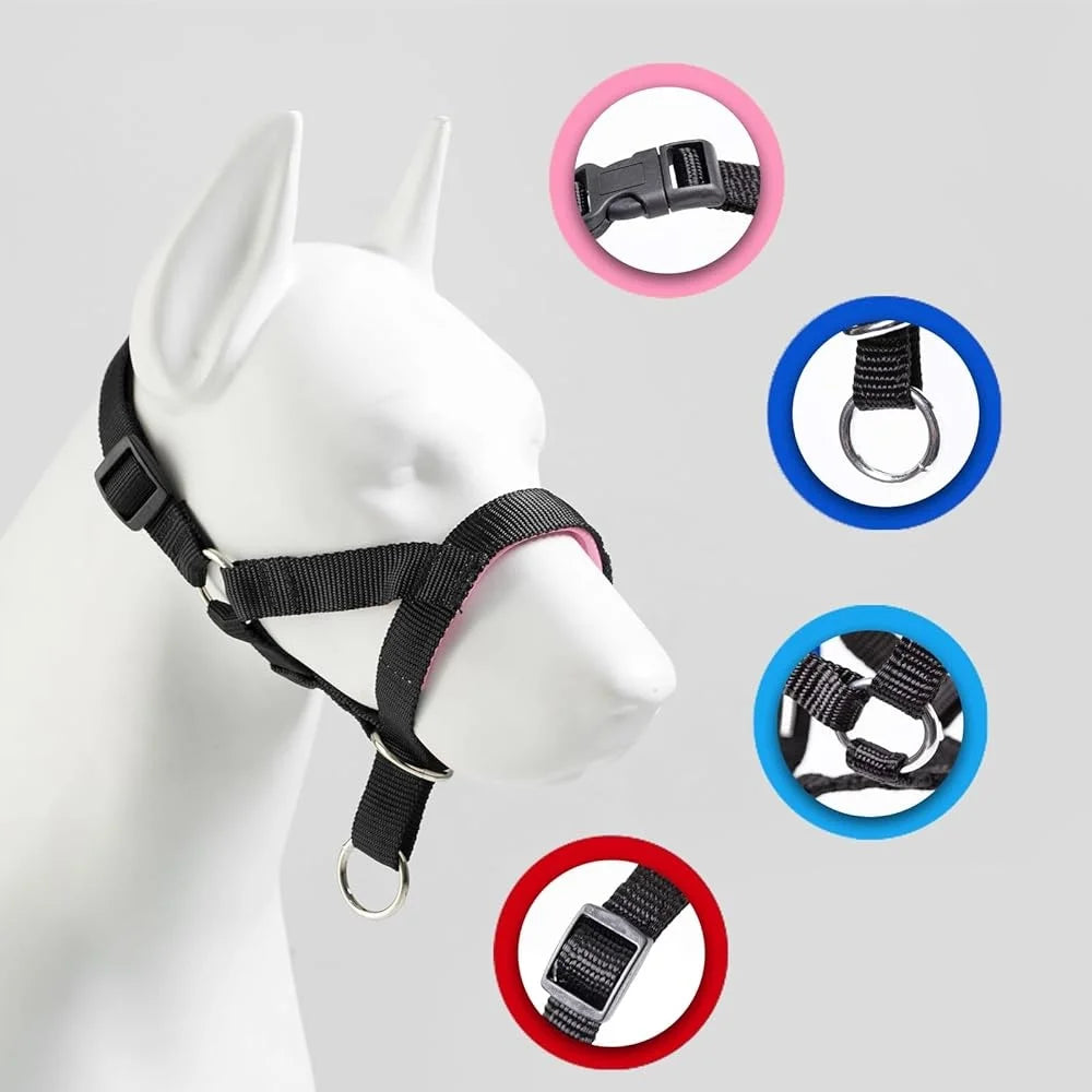 Fujian Padded Dog Head Collar Adjustable No Pull Harness