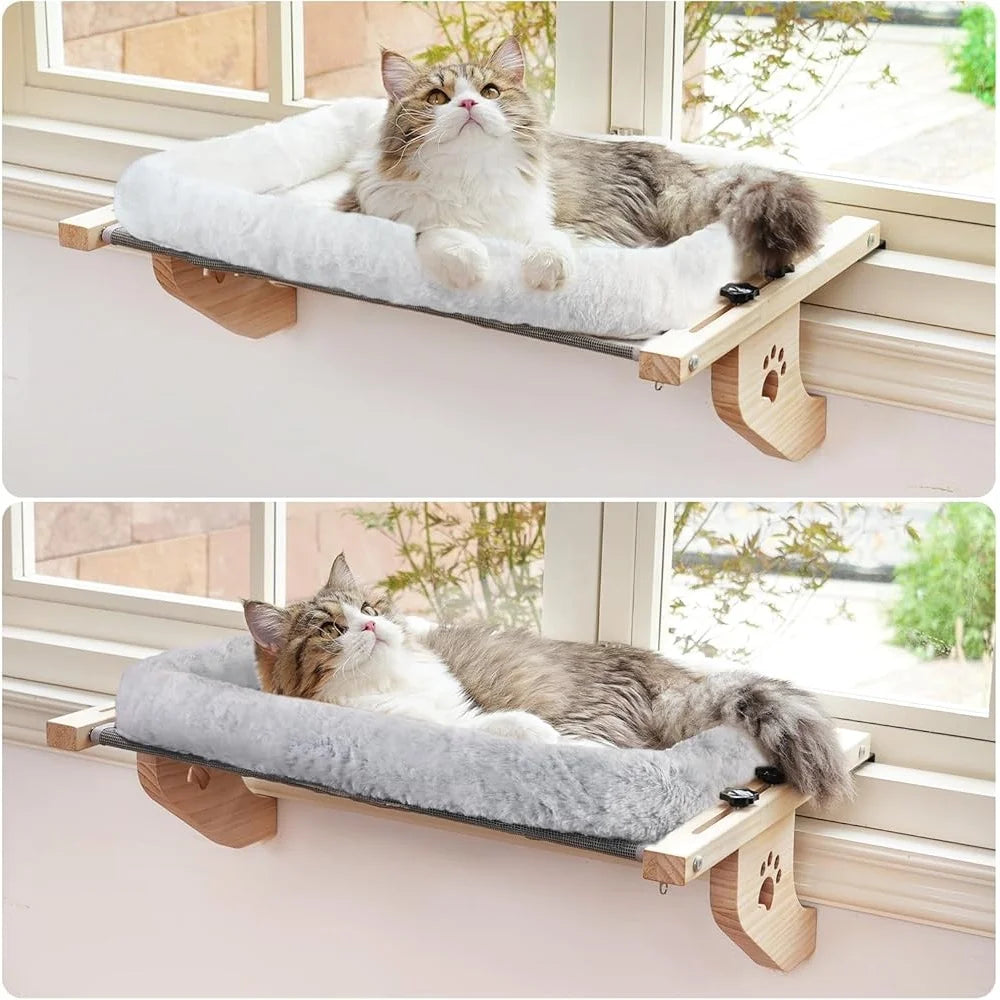 Fujian Cat Window Perch Hammock Plush Cushion 40lbs