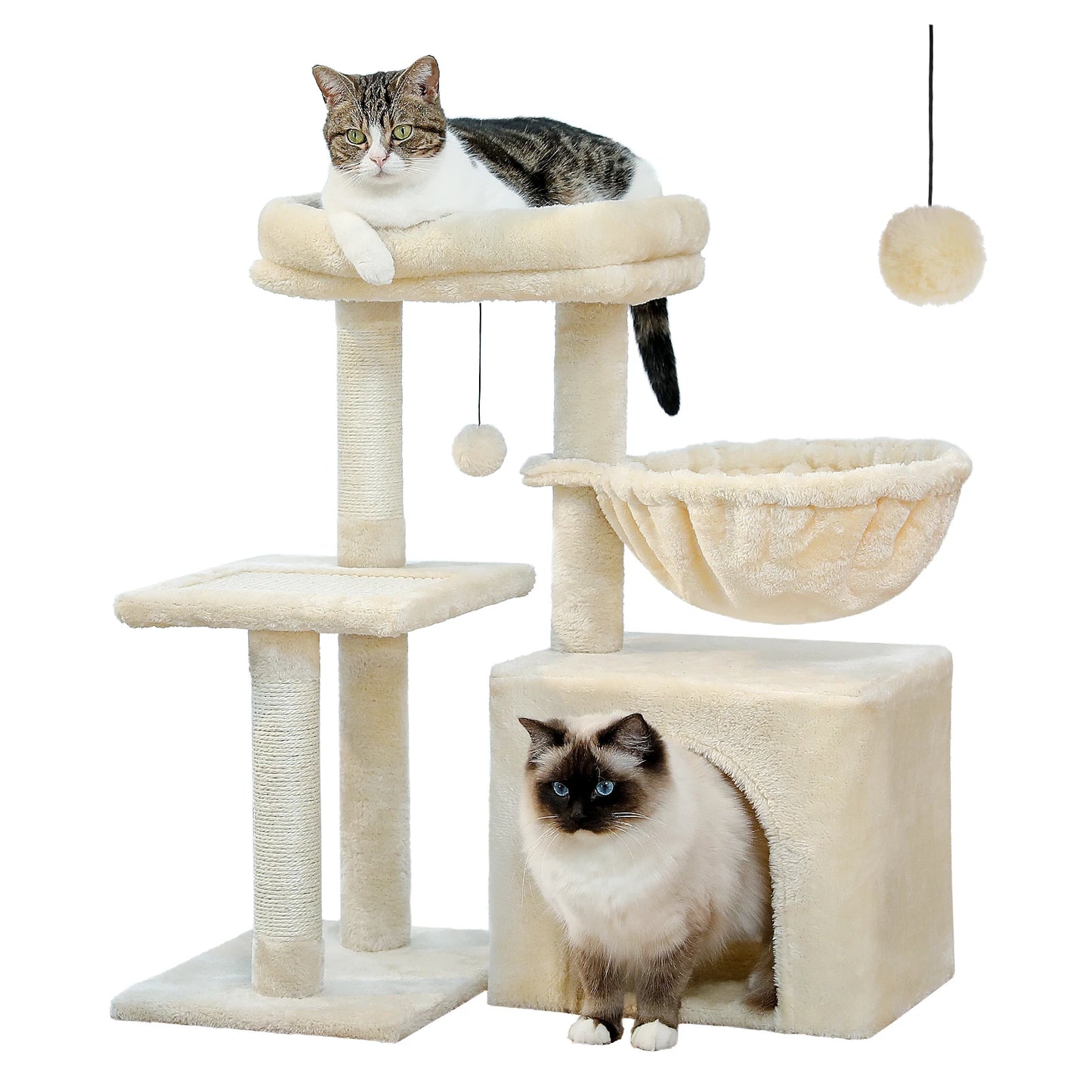 PAWZ Road Cat Tree Tower For Indoor Cats Two Styles