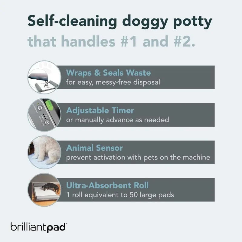 Hign-concerned Indoor Dog Potty Self Cleaning Odor Control